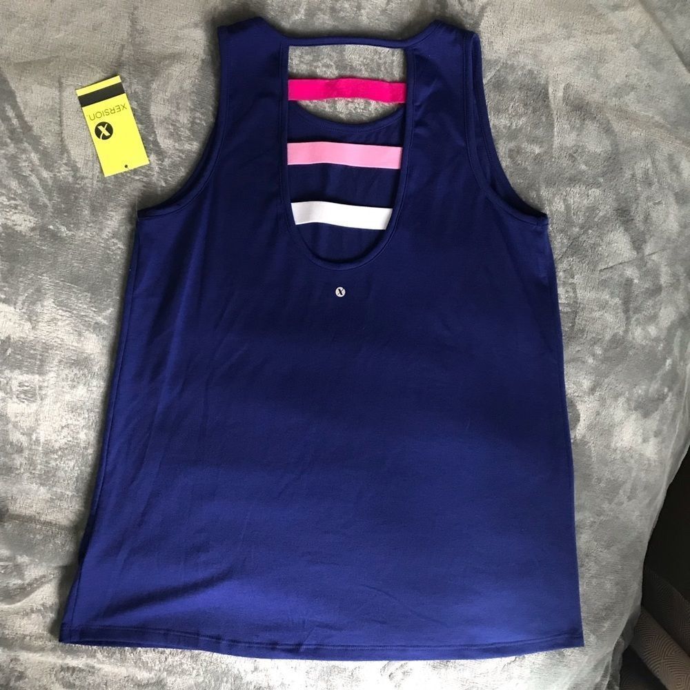 Xersion Elastic Back Tank - Picture 2 of 4